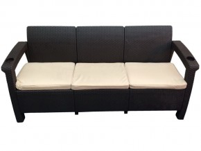 Диван Yalta Sofa 3 Set шоколадный в Верхней Туре - verhnyaya-tura.магазин96.com | фото