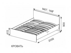 Кровать 1600х2000 ортопедическое основание в Верхней Туре - verhnyaya-tura.магазин96.com | фото