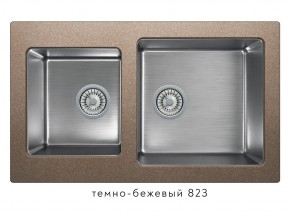 Мойка комбинированная Tolero twist TTS-840 Темно-бежевый 823 в Верхней Туре - verhnyaya-tura.магазин96.com | фото