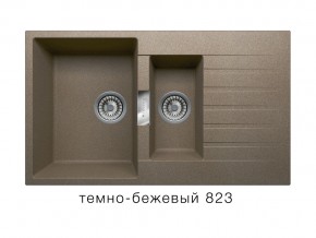 Мойка кварцевая Tolero Loft TL-860 Темно-бежевый 823 в Верхней Туре - verhnyaya-tura.магазин96.com | фото