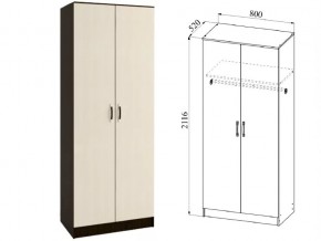 Шкаф 2 двери Ронда ШКР800.1 венге/дуб белфорт в Верхней Туре - verhnyaya-tura.магазин96.com | фото